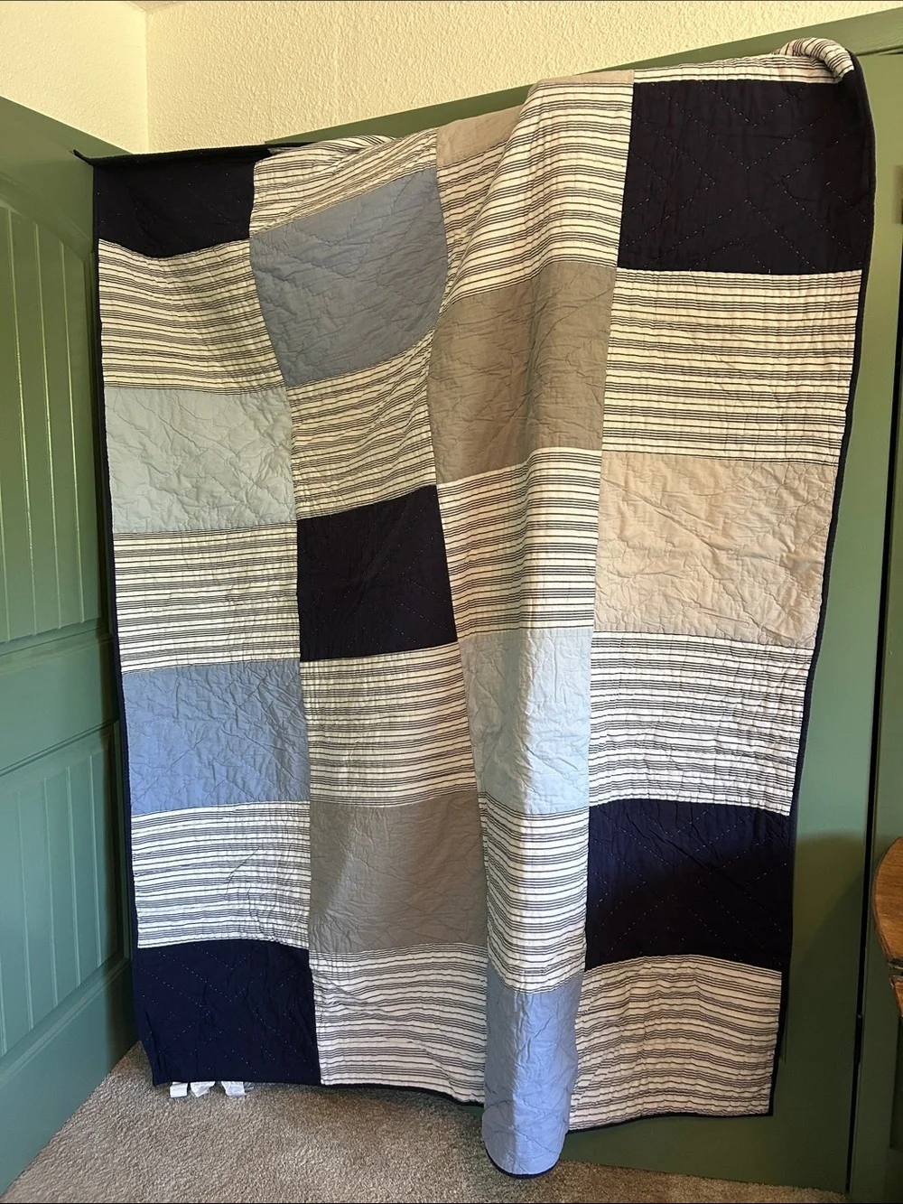Pottery barn twin quilt